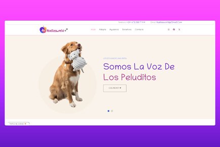 páginas huellasworld realizada por DarosCode